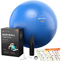 Pelota de Pilates | Balón de Ejercicio | Bola de Embarazada- Yoga- Fitness y Gimnasio - 55cm - 65cm - 75cm Fitball Silla…
